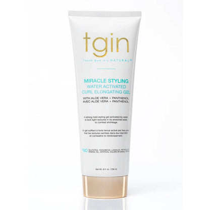 TGIN Miracle Styling Water Activated Curl Elongating Gel (8oz)