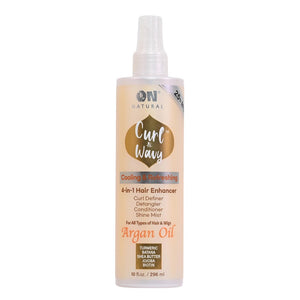 ON NATURAL Curl & Wavy Argan 4-In-1 Enhancer Conditioner & Detangler