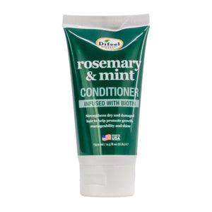 Tube of Difeel Rosemary & Mint Conditioner on a white background