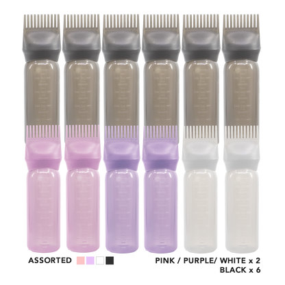 Kim & C Root Comb Application Bottle [160ml X 12] - Assorted
