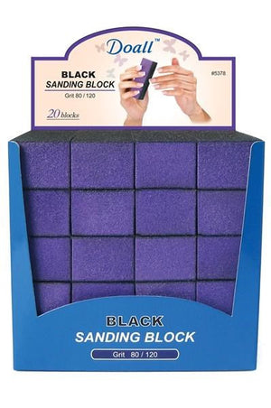 ANNIE Almine Black Sanding Block (20blocks/display)
