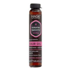 HASK Keratin Protein Smoothing Hair Oil Vial (18ml)