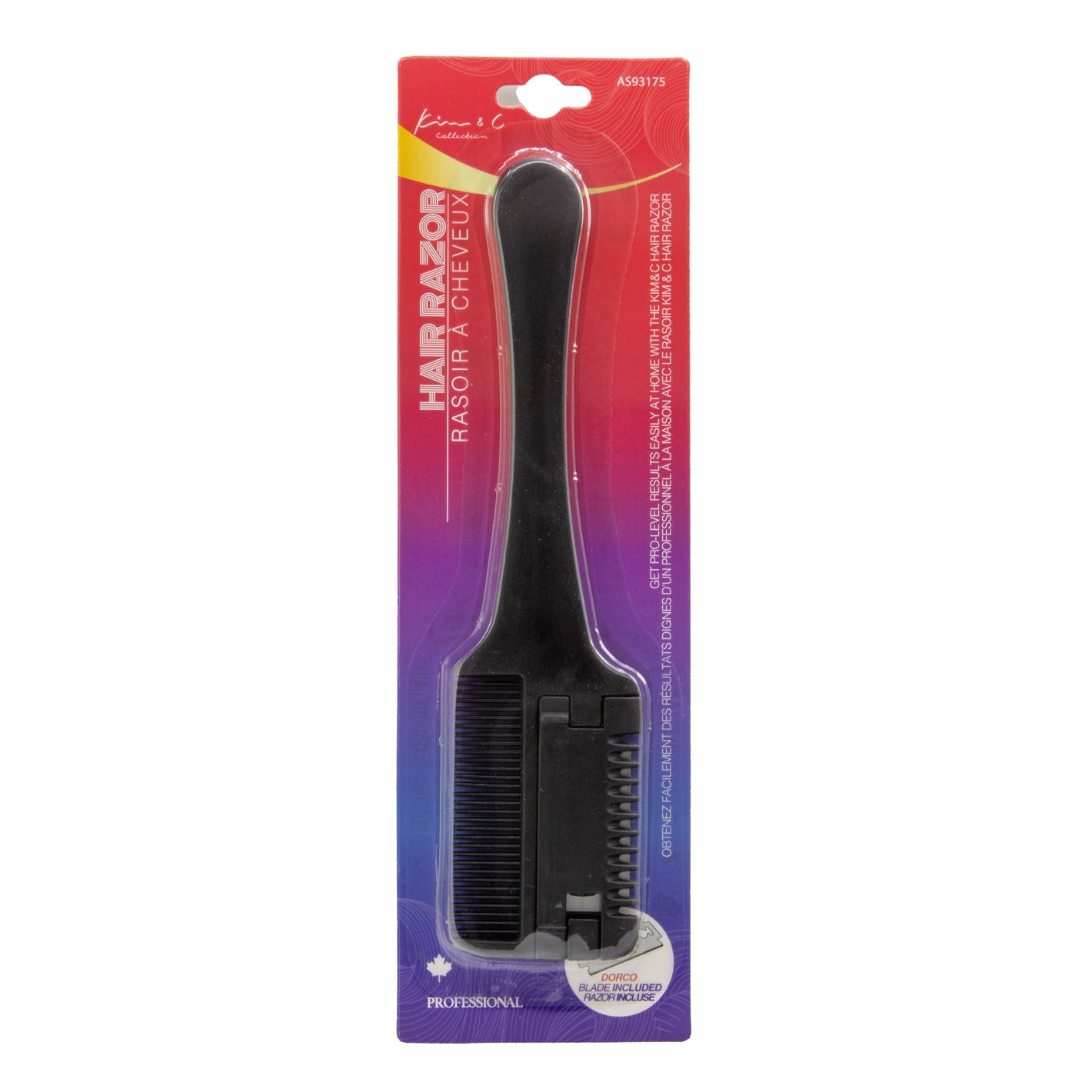 Kim & C Hair Cutter with Large comb dorco Blade