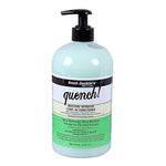 Aunt Jackie's quench! moisture intensive leave-in conditioner bottle on a white background
