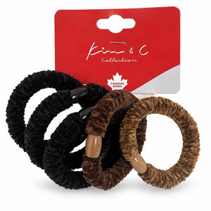 KIM & C Soft Velvet Elastic Hair Band - Assorted