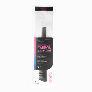 Kim & C Carbon Styling Comb 7inch