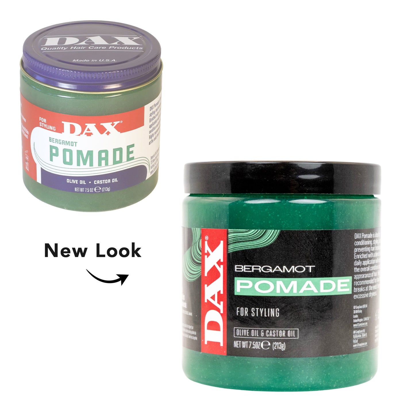DAX Bergamot Pomade [Vegetable Oil] (7.5oz)