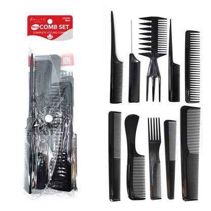 KIM & C 10pcs Comb Set
