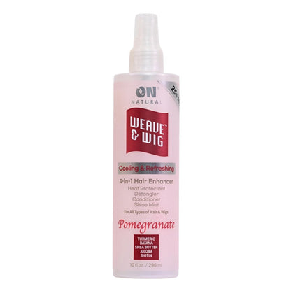 ON NATURAL Weave & Wig 4 In 1 Hair Enhancer Heat Protectant Detangler & Conditioner