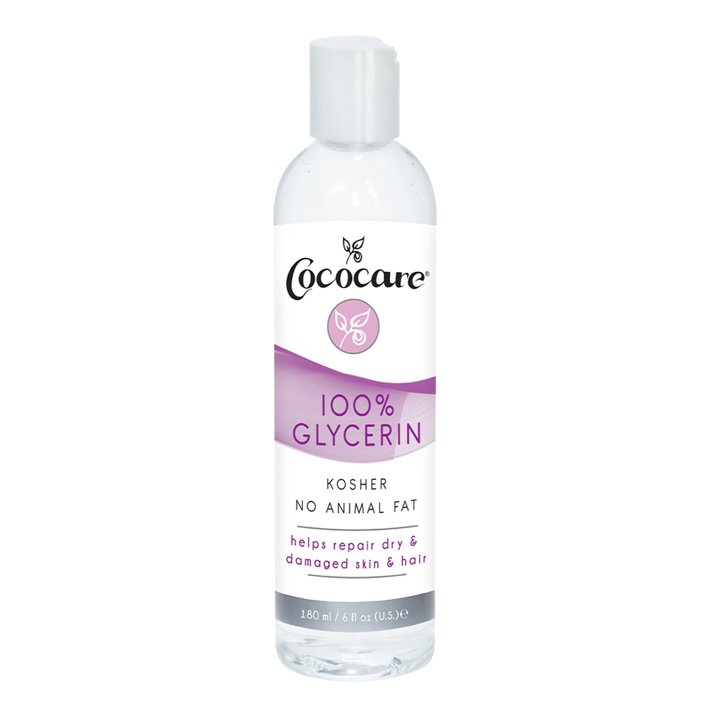 Cococare 100% Glycerin bottle on a white background