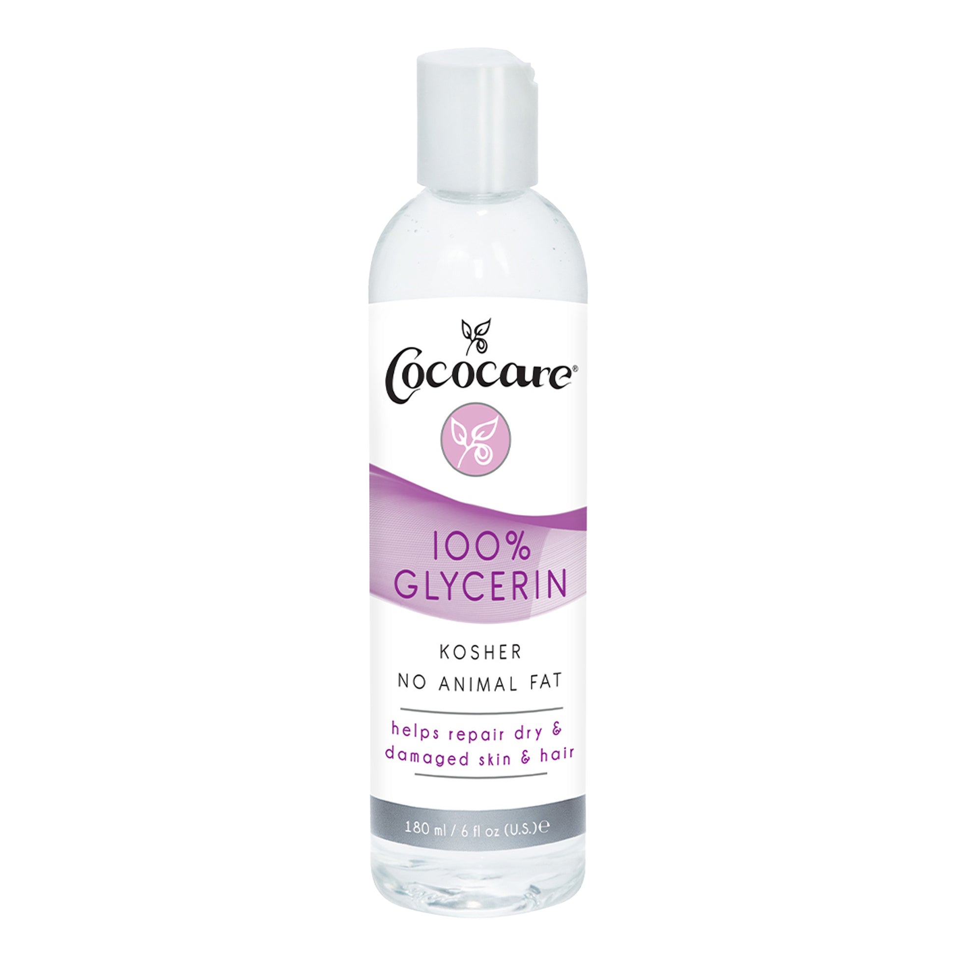 Cococare 100% Glycerin bottle on a white background
