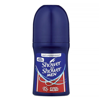 Shower to Shower Mens Roll On Deodorant (50ml/1.69oz)