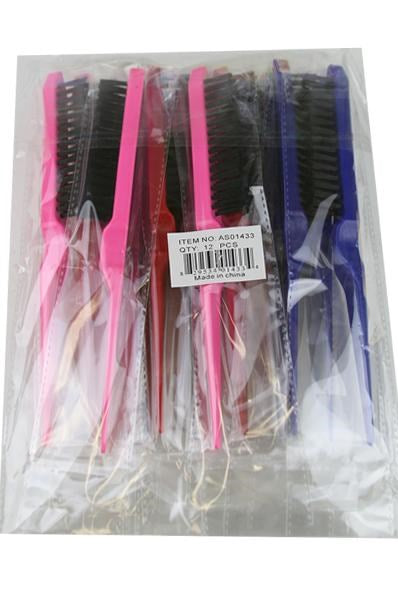 KIM & C Teasing Brush Bulk 12pcs Bulk Pack [Assorted]