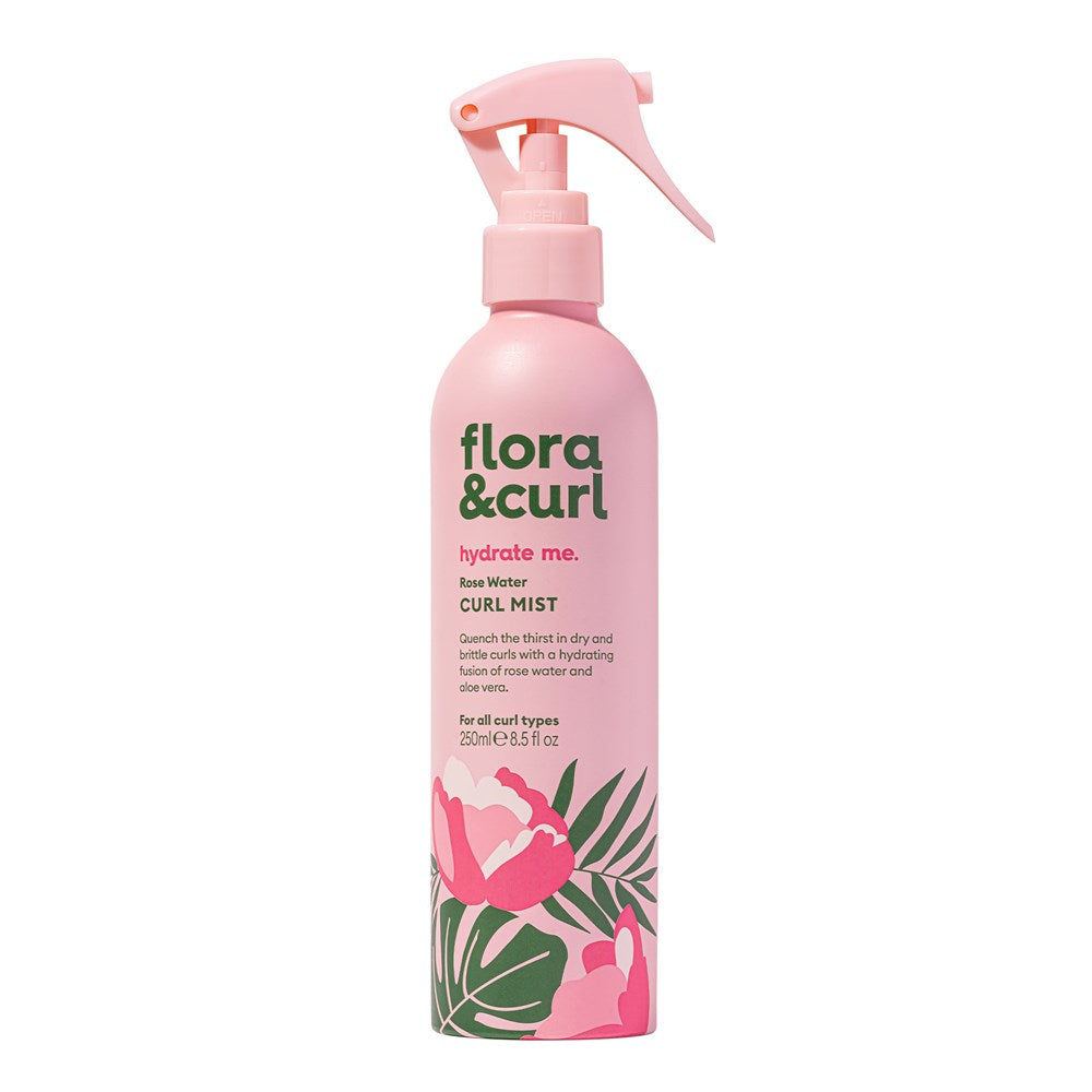 FLORA & CURL Rose Water Curl Mist (8.5oz)