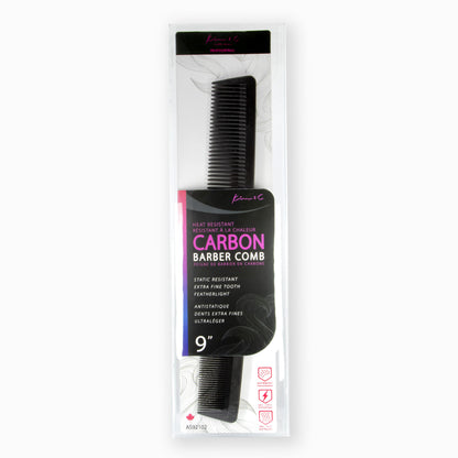 Kim & C Carbon Barber Comb 9inch