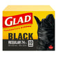 GLAD Black Garbage Bag