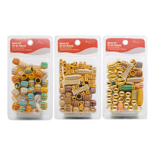 KIM & C  Wooden Hair Beads