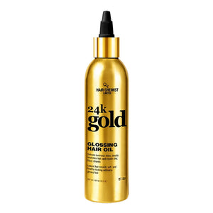 HAIR CHEMIST LIMITED 24k Gold Glossing Hair Oil (8 oz)