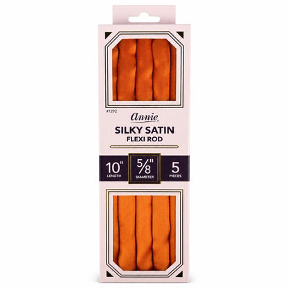 ANNIE Silky Satin Flexi Rod (10inch) - 5/8" Diameter 5ct