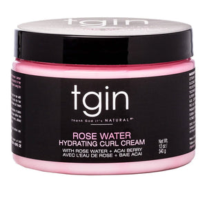 TGIN Rose Water Hydrating Curl Cream (12oz)