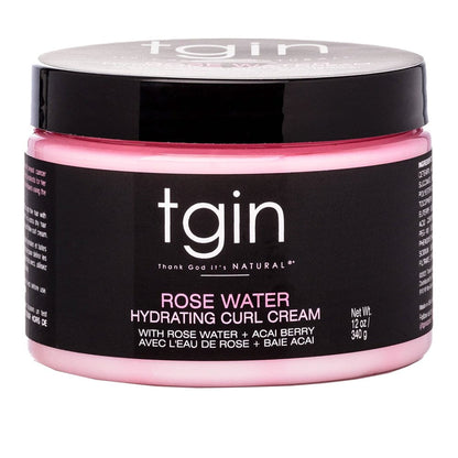 TGIN Rose Water Hydrating Curl Cream (12oz)