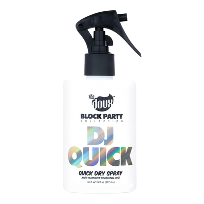 THE DOUX Block Party DJ Quick Quick Dry Spray (8oz)