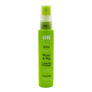 ON NATURAL Weave & Wig Conditioner & Detangler - Coco Lime (2oz)