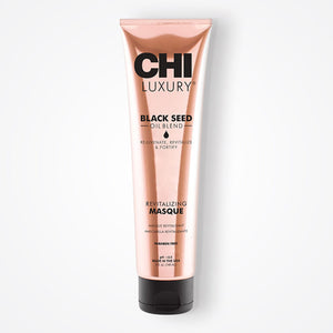 CHI Luxury Black Seed Oil Blend Masque tube on a white background