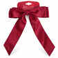 KIM & C Satin Long Tail Ribbon Bow Clip
