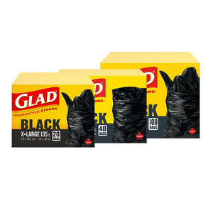 GLAD Black Garbage Bag