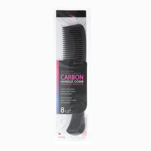 Kim & C Carbon Handle Comb 8 1/2inch