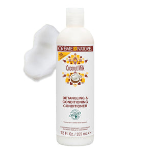 CREME OF NATURE Coconut Milk Conditioner (12oz)