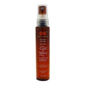 ON NATURAL Curl & Wavy Argan 4-In-1 Enhancer Conditioner & Detangler
