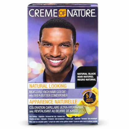 CREME OF NATURE Moisture Rich Liquid Hair Color for Men