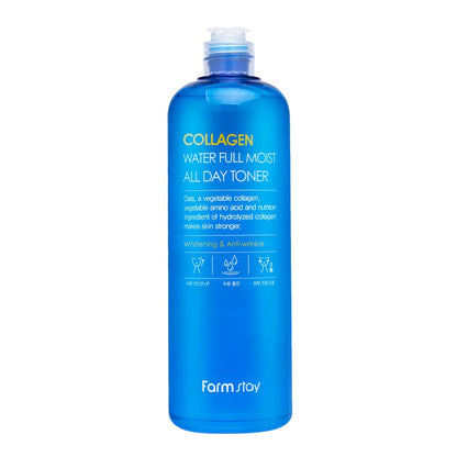 FARMSTAY Collagen Water Full Moist All Day Toner (500ml)