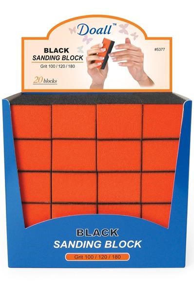 ANNIE Almine Black Sanding Block (20blocks/display)