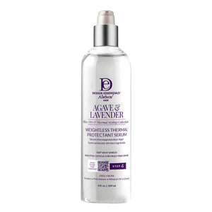 DESIGN ESSENTIALS Agave & Lavender Weightless Thermal Protectant Serum (4oz)