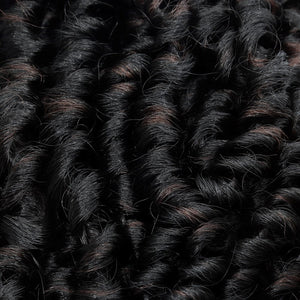 CLIMAX PRE-LOOPED CROCHET BRAID-Double Twist Coily 18"