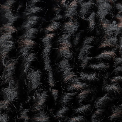 CLIMAX PRE-LOOPED CROCHET BRAID-Double Twist Coily 18"