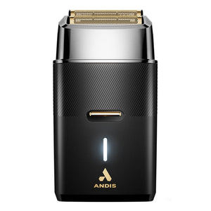 ANDIS PROFOIL Lithium Plus II Titanium Foil Shaver Black Chrome [CUL Certified]