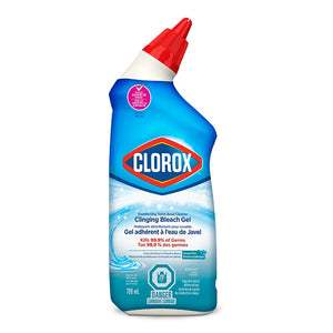CLOROX Disinfecting Toilet Bowl Cleaner Clinging Bleach Gel (709ML)