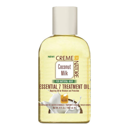 CREME OF NATURE Coconut Milk Essential 7 Treatment Oil (4oz)
