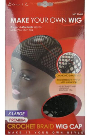 KIM & C Premium Crochet Wig Cap