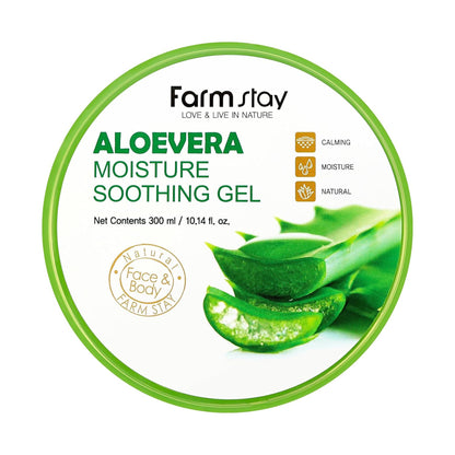 FARMSTAY ALOEVERA MOISTURE SOOTHING GEL 300ML