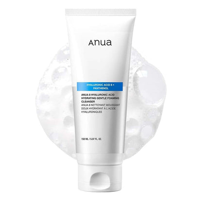 ANUA 8 Hyaluronic Acid Hydrating Gentle Foaming Cleanser (150ml)