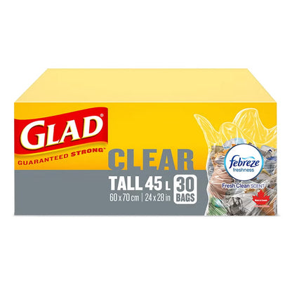 GLAD Clear Garbage Bag