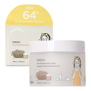 MIDHA Rice Brightening Mask (3.38oz)