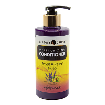 ALLDAY CURLS Moisturizing Conditioner (12oz)