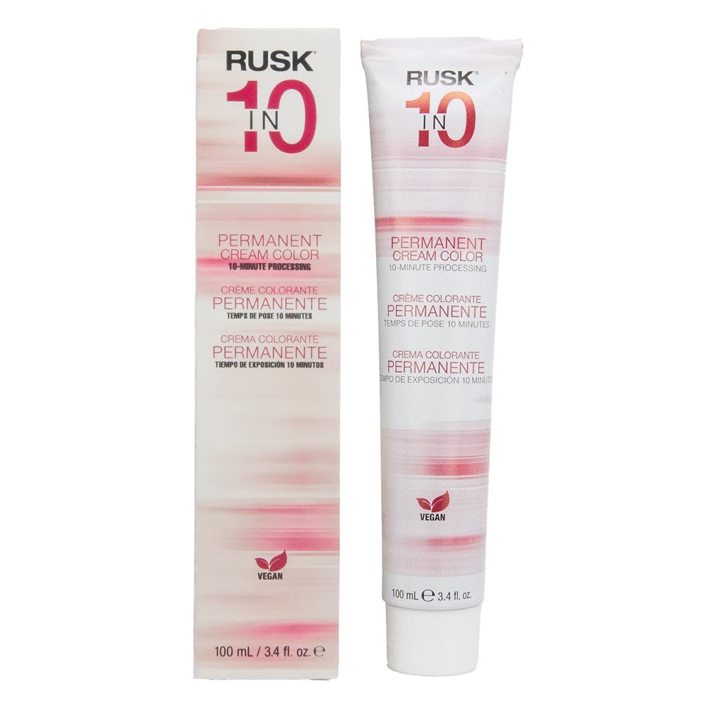 RUSK IN 10 Permanent Cream Color (3.4oz)