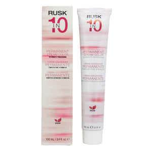 RUSK IN 10 Permanent Cream Color (3.4oz)